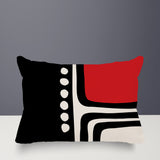 Capo Minimalist Lumbar Indoor/Outdoor Throw Pillow