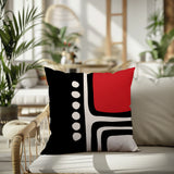 Capo Abstract Reversible Indoor/Outdoor Square Pillow