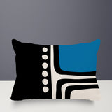 Capo Minimalist Lumbar Indoor/Outdoor Throw Pillow