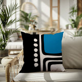 Capo Abstract Reversible Indoor/Outdoor Square Pillow