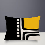 Capo Minimalist Lumbar Indoor/Outdoor Throw Pillow