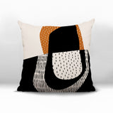 Capri Abstract Reversible Indoor/Outdoor Square Pillow