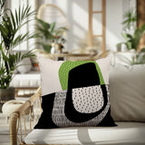 Capri Abstract Reversible Indoor/Outdoor Square Pillow