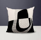 Capri Abstract Reversible Indoor/Outdoor Square Pillow