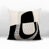 Capri Abstract Reversible Indoor/Outdoor Square Pillow