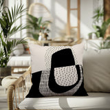 Capri Abstract Reversible Indoor/Outdoor Square Pillow