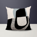 Capri Abstract Reversible Indoor/Outdoor Square Pillow