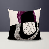 Capri Abstract Reversible Indoor/Outdoor Square Pillow