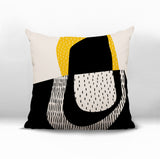 Capri Abstract Reversible Indoor/Outdoor Square Pillow