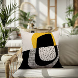 Capri Abstract Reversible Indoor/Outdoor Square Pillow