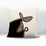 Carillo Abstract Square Indoor/Outdoor Throw Pillow
