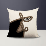 Carillo Abstract Square Indoor/Outdoor Throw Pillow