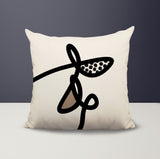 Carillo Abstract Square Indoor/Outdoor Throw Pillow