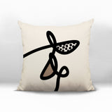 Carillo Abstract Square Indoor/Outdoor Throw Pillow