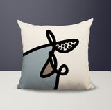 Carillo Abstract Square Indoor/Outdoor Throw Pillow