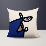 Carillo Abstract Square Indoor/Outdoor Throw Pillow