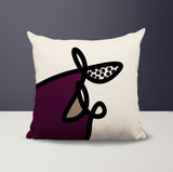 Carillo Abstract Square Indoor/Outdoor Throw Pillow