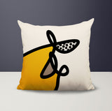 Carillo Abstract Square Indoor/Outdoor Throw Pillow