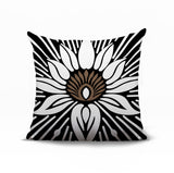 Carla Floral Burst Reversible Indoor/Outdoor Square Pillow