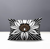 Carla Floral Burst Reversible Indoor/Outdoor Rectangle Pillow