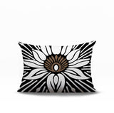 Carla Floral Burst Reversible Indoor/Outdoor Rectangle Pillow