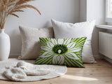 Carla Floral Burst Reversible Indoor/Outdoor Square Pillow