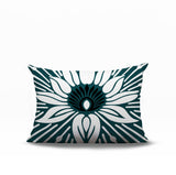 Carla Floral Burst Reversible Indoor/Outdoor Rectangle Pillow