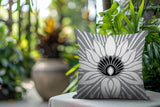 Carla Floral Burst Reversible Indoor/Outdoor Square Pillow