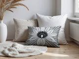 Carla Floral Burst Reversible Indoor/Outdoor Square Pillow