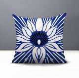 Carla Floral Burst Reversible Indoor/Outdoor Square Pillow