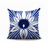 Carla Floral Burst Reversible Indoor/Outdoor Square Pillow