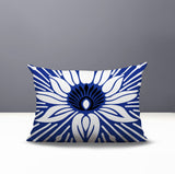 Carla Floral Burst Reversible Indoor/Outdoor Rectangle Pillow