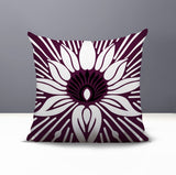Carla Floral Burst Reversible Indoor/Outdoor Square Pillow