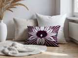 Carla Floral Burst Reversible Indoor/Outdoor Square Pillow