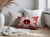 Carla Floral Burst Reversible Indoor/Outdoor Square Pillow