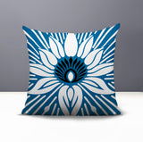 Carla Floral Burst Reversible Indoor/Outdoor Square Pillow
