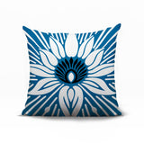 Carla Floral Burst Reversible Indoor/Outdoor Square Pillow