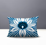 Carla Floral Burst Reversible Indoor/Outdoor Rectangle Pillow