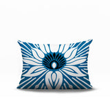 Carla Floral Burst Reversible Indoor/Outdoor Rectangle Pillow