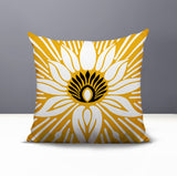 Carla Floral Burst Reversible Indoor/Outdoor Square Pillow
