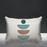 Carmen Abstract Reversible Indoor/Outdoor Rectangular Pillow