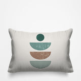 Carmen Abstract Reversible Indoor/Outdoor Rectangular Pillow