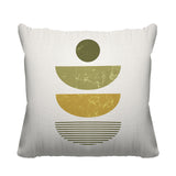 Carmen Abstract Outdoor Reversible Throw Square Pillow