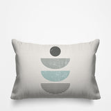 Carmen Abstract Reversible Indoor/Outdoor Rectangular Pillow