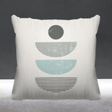 Carmen Abstract Outdoor Reversible Throw Square Pillow