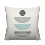 Carmen Abstract Outdoor Reversible Throw Square Pillow