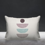 Carmen Abstract Reversible Indoor/Outdoor Rectangular Pillow