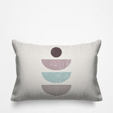 Carmen Abstract Reversible Indoor/Outdoor Rectangular Pillow