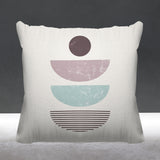 Carmen Abstract Outdoor Reversible Throw Square Pillow