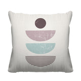 Carmen Abstract Outdoor Reversible Throw Square Pillow